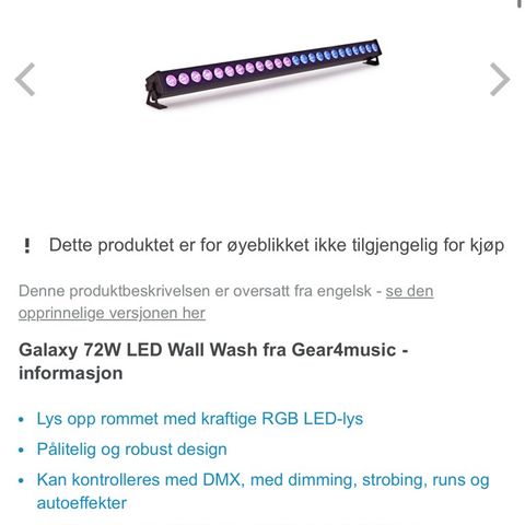 Galaxy 72W LED Wall Wash