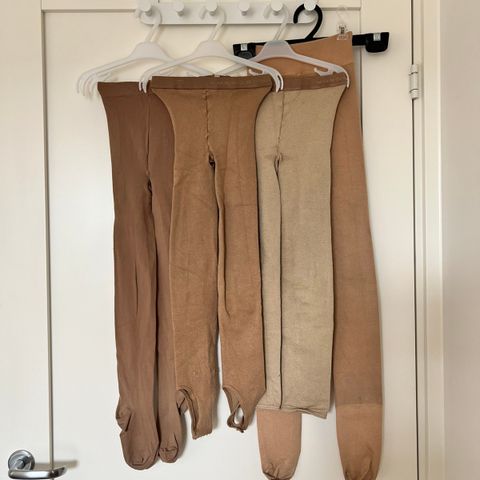 Kunstløp tights 8-10år