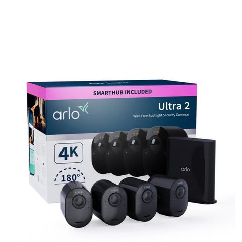 Arlo Ultra 2 utendørs kamera 4pk