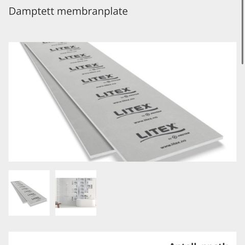 Litex plater 13mmx600x2440mm 40stk