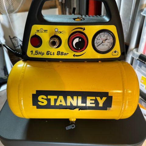 Stanley kompressor selges (modell DN 200/8/6)