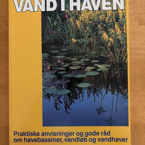 Bøker om hagedam / vann i hagen