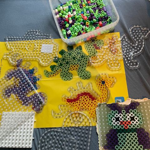 Store perler med 5 brett