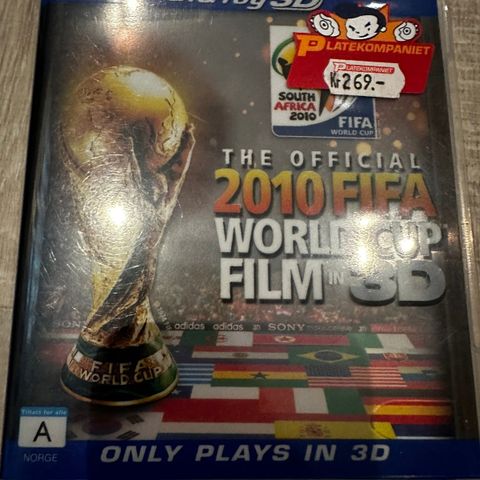 2010 FIFA WORLD CUP 3D Blu ray