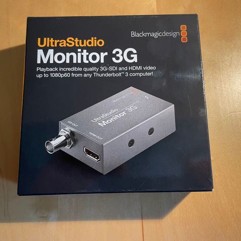 BlackMagic UltraStudio Monitor 3G