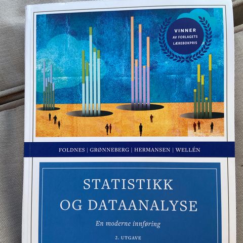 Statistikk og Dataanalyse 2. utgave, 1. opplag 2024