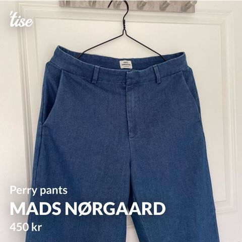 Perry pants fra Mads Nørgaard str 38 selges