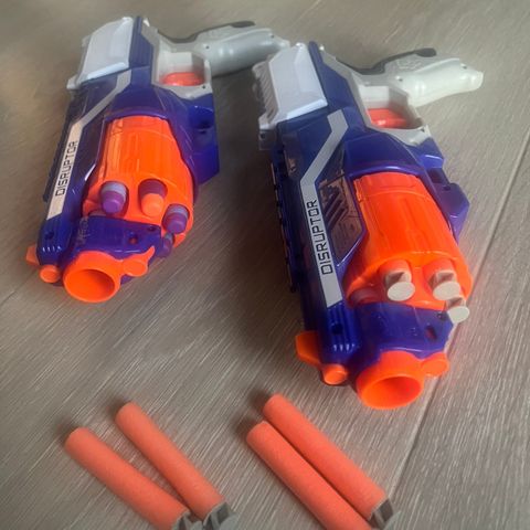 2 nerf pistoler