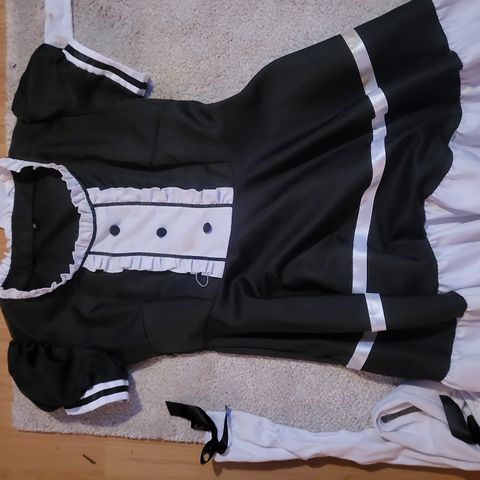 Maid Cosplay, My Hero Academia Uniform, King Putetrekk fra Seven Deadly Sins