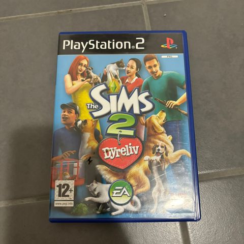 Sims 2 Dyreliv til Playstation 2