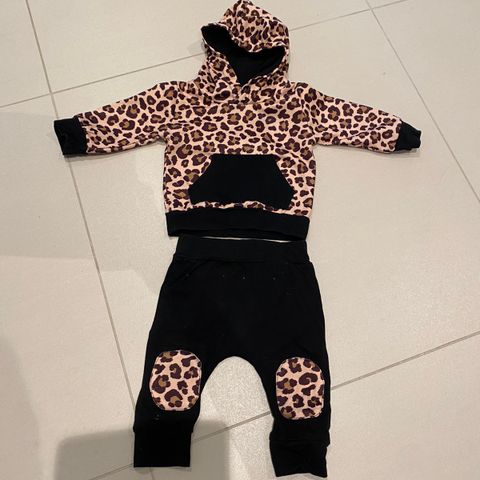 Leopard joggedress