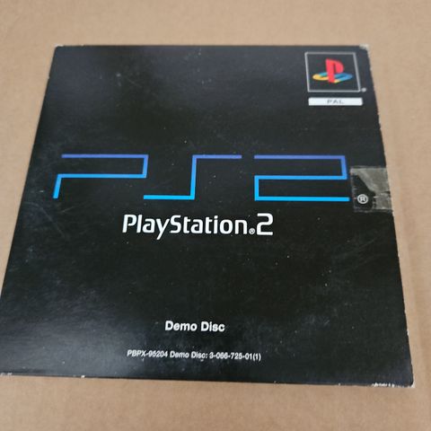 Playstation 2 Demo Disk Pal