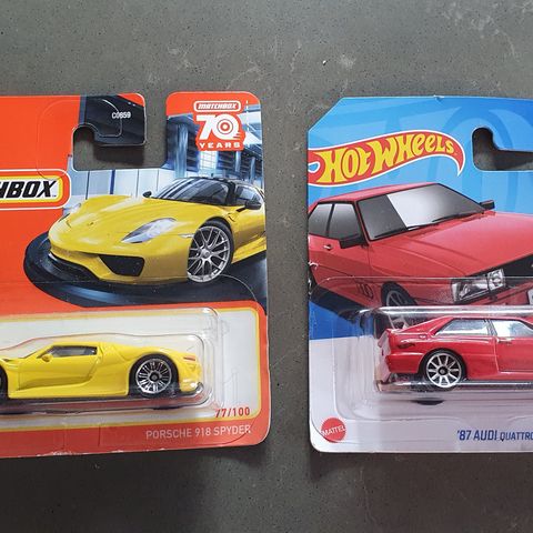 Matchbox hotwheels