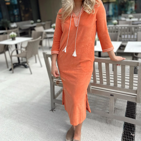 Rah Oslo caftan long orange