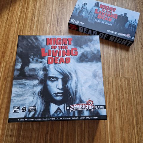 Night of the Living Dead - A Zombiecide Game (+ Dead of Night expansion)