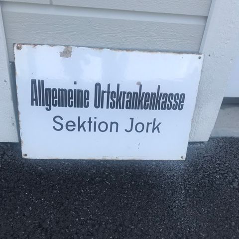 Tysk emaljeskilt