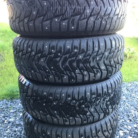 Vinterdekk med pigg 205/55R16