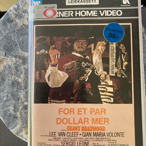 Klassisk western på big box VHS