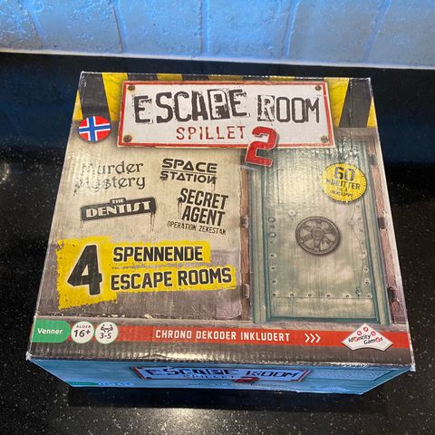Pent brukt Escaperoom spillet 2 selges.