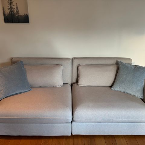 IKEA Sofa Grey (Vallentuna)