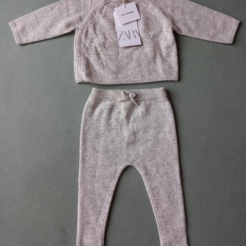 New ZARA 100% cashmere set, 1-3M/62