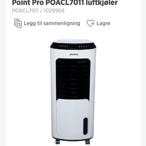 Point pro luftkjøler