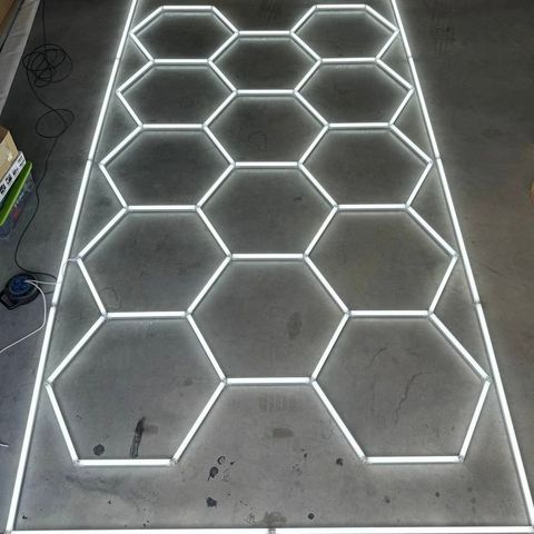 Hexagon belysningssystem