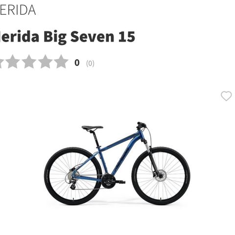 Merida big seven 15