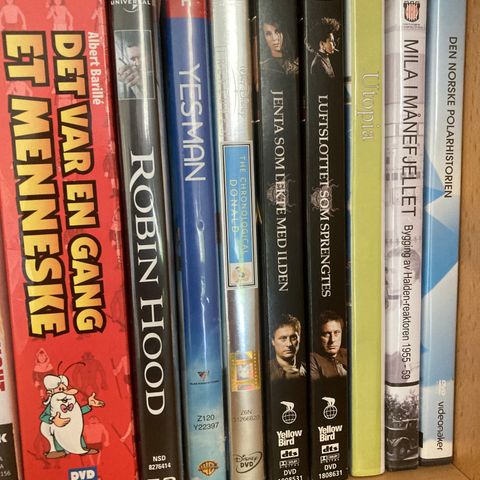 Diverse DVD’er - avtale om henting inngått