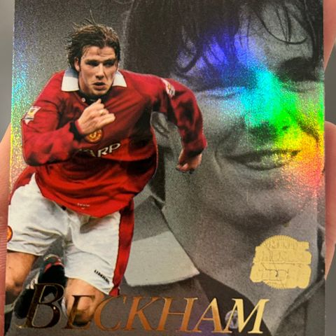 David Beckham spesialkort - Merlin Premier Gold 1998