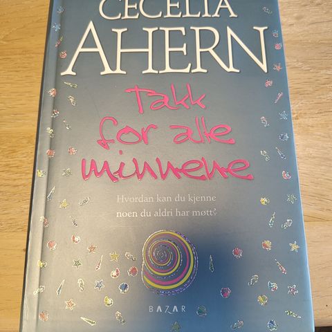 Cecelia Ahern - takk for alle minnene