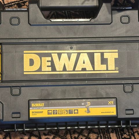 Dewalt DCD800NT koffert