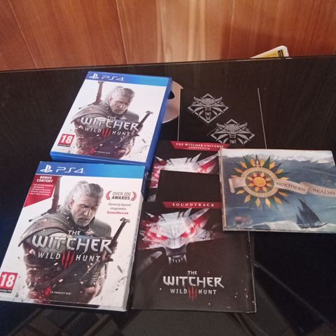 Playstation 4 the Witcher wild Hunt 3 CIB