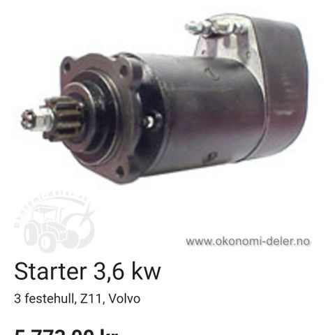 Startmotor