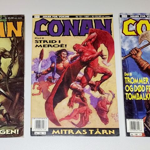 3 CONAN BLADER NR.7-10-11 1997.