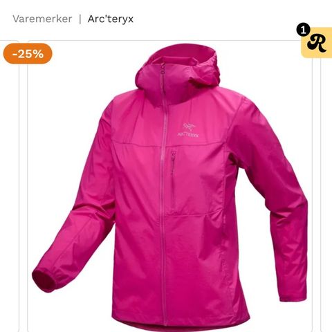 Arc'teryx Women's Squamish Hoody Amaranthus åpen før bud:)