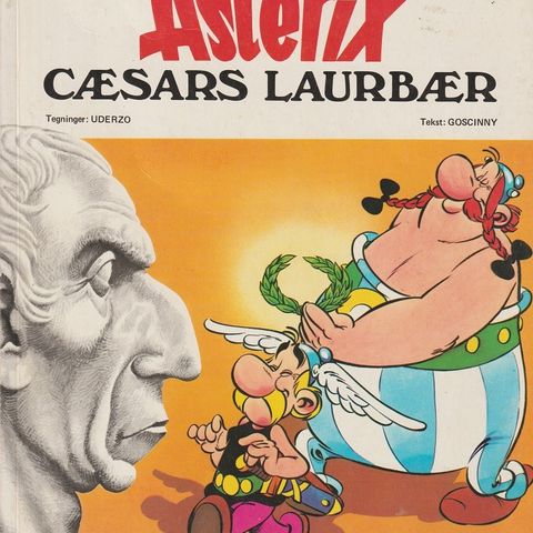 Asterix Album Nr.18 " Cæsars Laurbær " 1 Opplag selges for kr.40