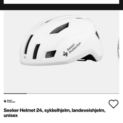 Sykkelhjelm - Sweet protection Seeker helmet