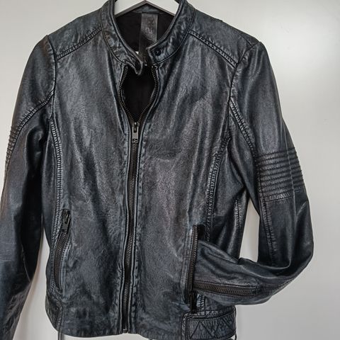 Leather jacket