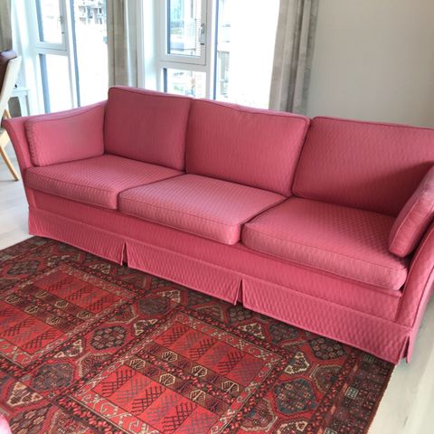 Sofa og 2 lenestoler