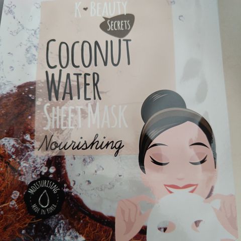 9x Coconut water Sheet mask
