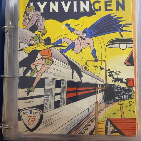 Lynvingen - komplett samling 1953 - 1987 - pene blader