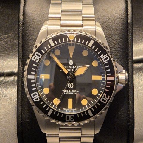 Steinhart ocean one vintage military 39