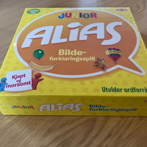 Junior Alias - nytt med plasten på