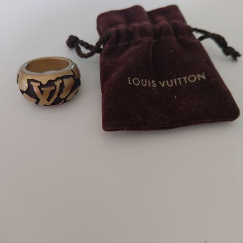 Louis Vuitton. Luksus Herre ring ⭐🪙⭐