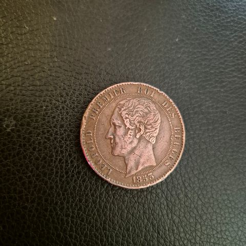 Gammel mynt fra 1853.
