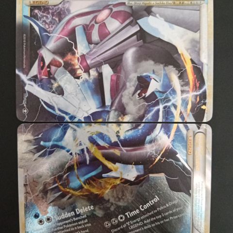 Palkia & Dialga Legend #101 og #102