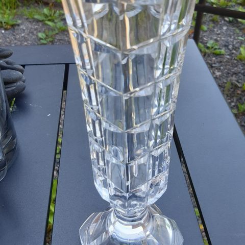 Krystallvase fra Cristal D'Arques