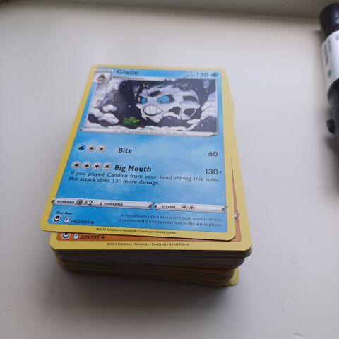 Pokemon kort Silver tempset