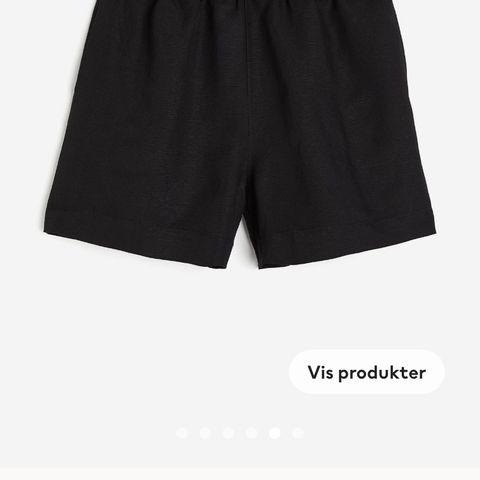 Shorts fra HM i linmiks